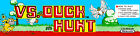 VS. Marquee d'arcade Duck Hunt pour en-tête de reproduction/panneau rétroéclairé