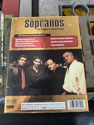 The Sopranos Complete Seasons 3 DVD Crime Family Drama TV Show Region 1 - Image 1 of 3
