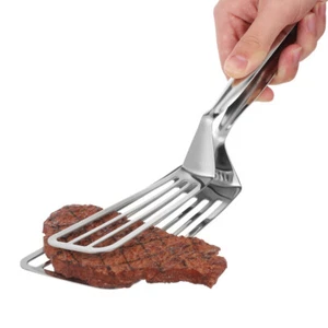 Fish Spatula Tong Fish Tongs Metal Barbecue Tongs Party Tong Grilling Tong - Picture 1 of 11
