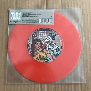 Less Than Jake - P.S. Shock The World - Red 7" - 2/2 - UNPLAYED - Discount 2+ - Picture 1 of 2
