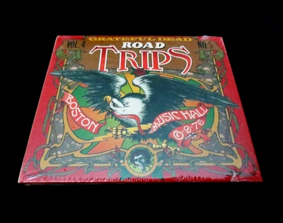 Grateful Dead Road Trips Vol. 4 No. 5 Boston Music Hall 6-9-76 MA 1976 3 CD New Foto 1 de 4
