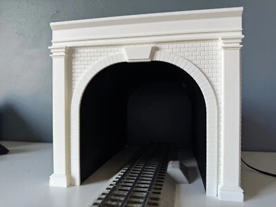 O Gauge - Tunnel Portal (Northeastern US inspired) - 8.6" x 7.75" - Image 1 of 4