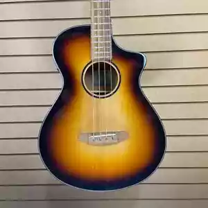 Breedlove - Discovery S Concert Edgeburst Bass CE + FREE Shipping #436 - Picture 1 of 12