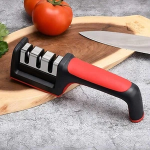 3 Stage Professional Kitchen Knife Blade Sharpener Tool Tungsten Diamond Ceramic - Picture 1 of 20