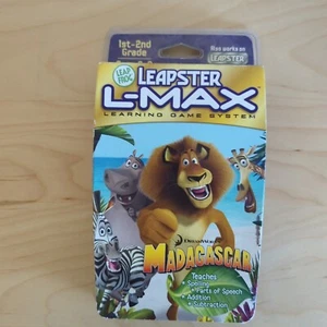 LeapFrog Leapster L-Max Learning Game System Cartridge Madagascar Ages 6-8 NOS - Picture 1 of 4