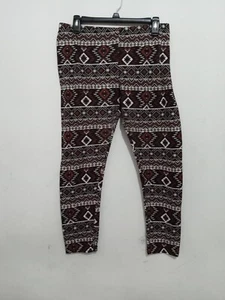 No Boundaries Junior's Multicolored Navajo Tribal Print Soft Leggings Size 15/17 - Picture 1 of 5