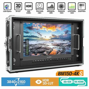 LILLIPUT BM150-4KS Broadcast Monitor 15.6" 3D LUT Carry-on 4K Director Monitor - Picture 1 of 7