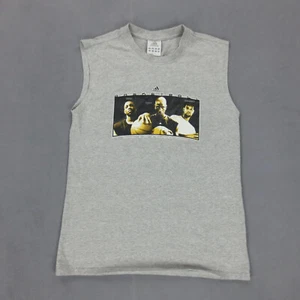 T-Shirt Sans Manches T-Mac KG Duncan Basket Y2K Adidas Homme S Gris - Imagen 1 de 14