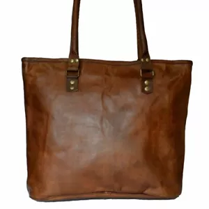 All Women's Genuine Leather Shoulder Bag Tote Shopping Satchel Messenger - Picture 1 of 5