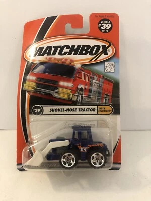 Matchbox 2000, Shovel-Nose Tractor Earth Crunchers, #39, 1:64,Die Cast - Image 1 of 3