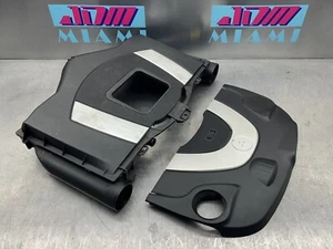 07-11 Mercedes S550 Engine Intake Filter Air Box Cover + Engine Cover Trim Panel - Picture 1 of 12