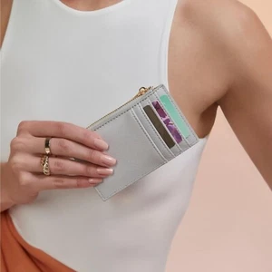 Damen PU Leder Kartenetui Geldbörse Portemonnaie in 6 Farben - Bild 1 von 7