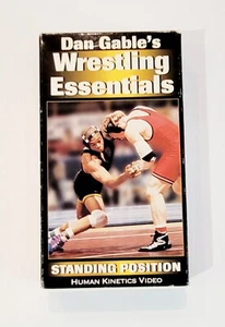 DAN GABLE VHS Wrestling Essentials Standing Positions Iowa Hawkeyes - Picture 1 of 8