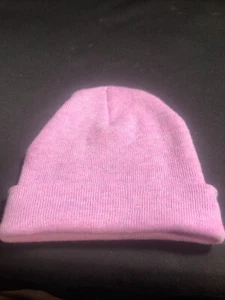 Girls Pink Beanie Hat Cap-One Size-Target Brand - Picture 1 of 2