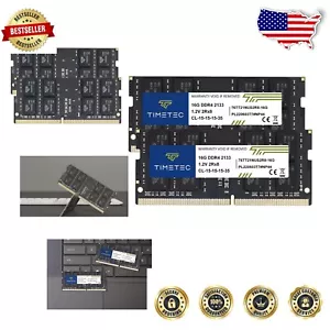 High-Performance 32GB Laptop Memory - Dual 16GB 2133MHz SODIMM Modules - Picture 1 of 10