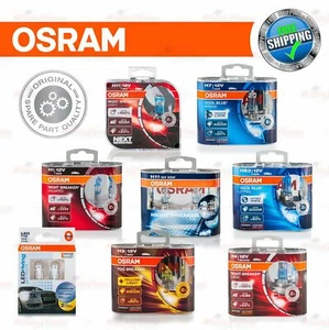 OSRAM Halogen LED BULBS LAMPS H1 H3 H4 H7 H8 H11 HB3 HB4 H6W H21W T10 T20 P21 - Picture 1 of 18