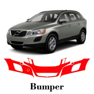 Front bumper PreCut PPF Paint Protection Film For Volvo XC60 2010-2013 - Picture 1 of 7