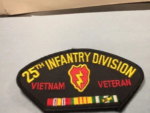 US Army Patch - 25th Inf. Div. Vietnam Veteran - Picture 1 of 6