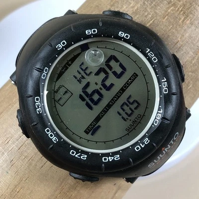 Suunto Vector Men 1329103108 Black Finland Quartz DIgital 46mm Watch 7 3/4" - Image 1 of 4