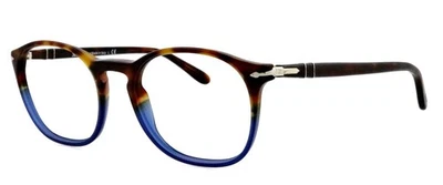 Monturas de gafas PERSOL PO 3007-V 1022 52mm Terrae Oceao Havana azul Italia Foto 1 de 4