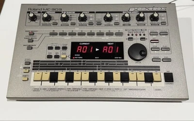 Roland MC-303 Groove Box Synthesizer Sequencer Drum Machine Tested Used - Image 1 of 4