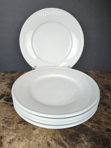 Juego de 5 platos de cena de gres blancos Mason Craft y más de 11" - Imagen 1 de 7