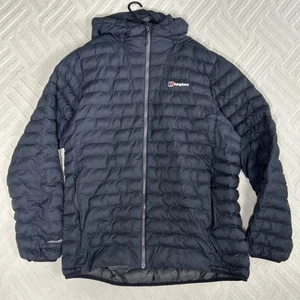 Berghaus Jacke Herren XXL grau Puffer Mantel Hydroloft Daunen isoliert Kapuze Pertex - Bild 1 von 9