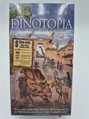 Dinotopia (VHS, 2002) New Sealed  - Image 1 of 3