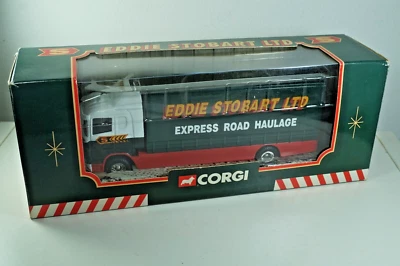 Eddie Stobart LTD Corgi Super haulers 59508 Scania Short Wheelbase Lorry Truck - Image 1 of 4