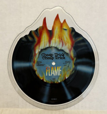 1986 Cheap Trick The Flame Shaped 9" Vinyl Picture Disc Rock EPIC CBS EX England
