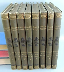 Character Sketches, 8 Vols., 1st Edition, 1st Printing - Picture 1 of 14