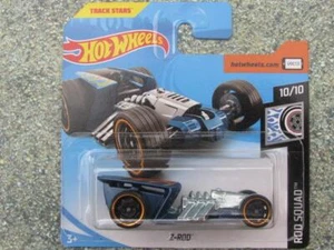 Hot Wheels 2019 #166/250 Z-ROD blue and silver@H - Picture 1 of 2