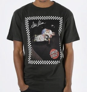 SANTA CRUZ - Steve Olson - Skateboard Tee Shirt - Pool Air - Rare  Retro Skate T - Picture 1 of 4