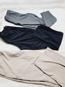 Men's 2 Scrub Pants Size L + 1 Joggers Kirkland - Lot Of 3 - Picture 1 of 8