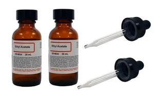 2PK Ethyl Acetate, 30mL Dropper Bottle, Insect Killing Agent -Innovating Science - Picture 1 of 2