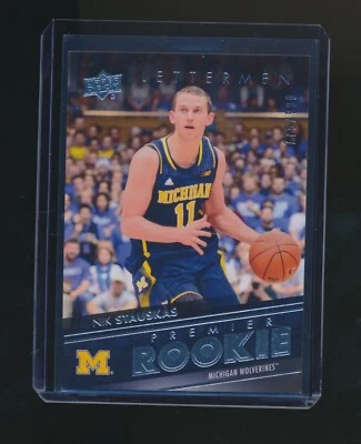 NIK STAUSKAS 2014-15 UPPER DECK LETTERMEN RC 776/999 #792 - Image 1 of 2