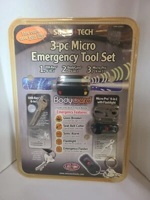 Swiss+Tech 3 Piece Micro 5-in-1 Emergency Tool Set - 760750610026  *** Brand New - Image 1 of 3
