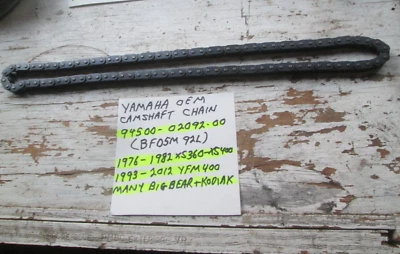 OEM YAMAHA 1976 - 1982 XS360/400 XS400S SPECIAL 1993 -2012 YFM400 94500-02092-00 - Image 1 of 4