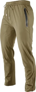 Men'S Lightweight Quick Dry Hiking Running Pants Outdoor Sports Breathable Zippe - Picture 1 of 12