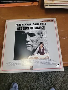 ABSENCE OF MALICE laserdisc LD PAUL NEWMAN - Picture 1 of 2
