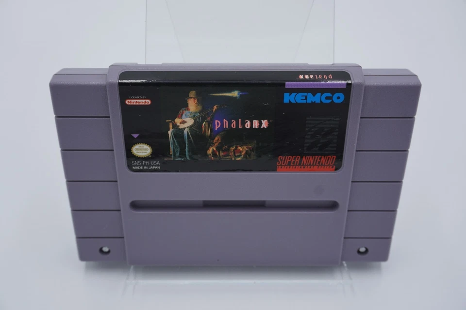 Phalanx (Super Nintendo Entertainment System SNES, 1992) Authentic Tested Cart - Image 1 of 1