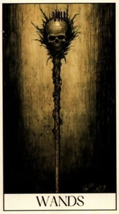 VIII Varitas, Obscura Horror Tarot Carta Surrealista Metafísica - Imagen 1 de 2
