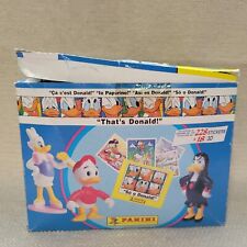 1990's That's Donald Panini WB 25Pks Stickers & PVC Toy 231032G
