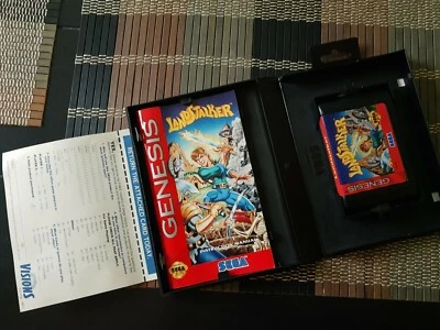 Landstalker Sega Genesis Hang-Tab Acción/RPG Coleccionistas Estado Raro Foto 1 de 4
