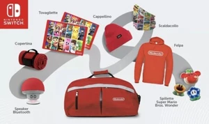 Accessorio Kit Nintendo Original - Gadget - Collection - Felpa - Berretto - Foto 1 di 11