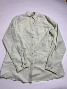 10,000 Ft Above Sea Level Mens Green Lightweight Vented Button Down Shirt Sz L - Picture 1 of 5