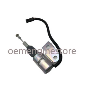 Fits For CASE 70XT 550G 586E 1840 85XT Fuel Shutdown Solenoid Valve 87420952 - Picture 1 of 6