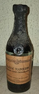 Alte Flasche Cognac NAPOLEON Grande Fine Champagne Reserve 1802 E. PIERCEL - Bild 1 von 8
