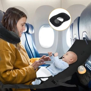 Kleinkind Flugzeug Sitzverlängerung & Reisebett mit Nackenkissen - Baby Reise Es... - Bild 1 von 9