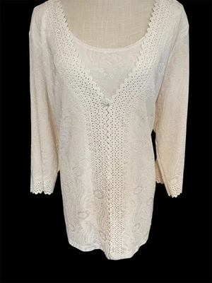 Cárdigan MAGGIE SWEET Elegante con Túnica Adjunta, Talla XL, Usado  Foto 1 de 4